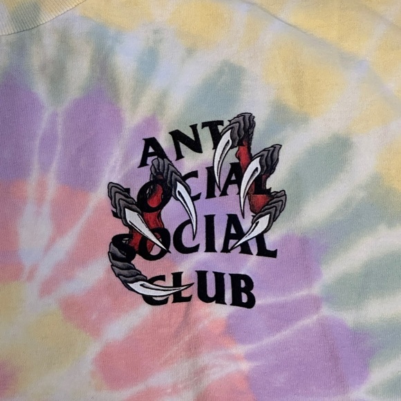 ASSC Tie-Dye Double Dragon Long Sleeve Shirt New - Picture 2 of 6